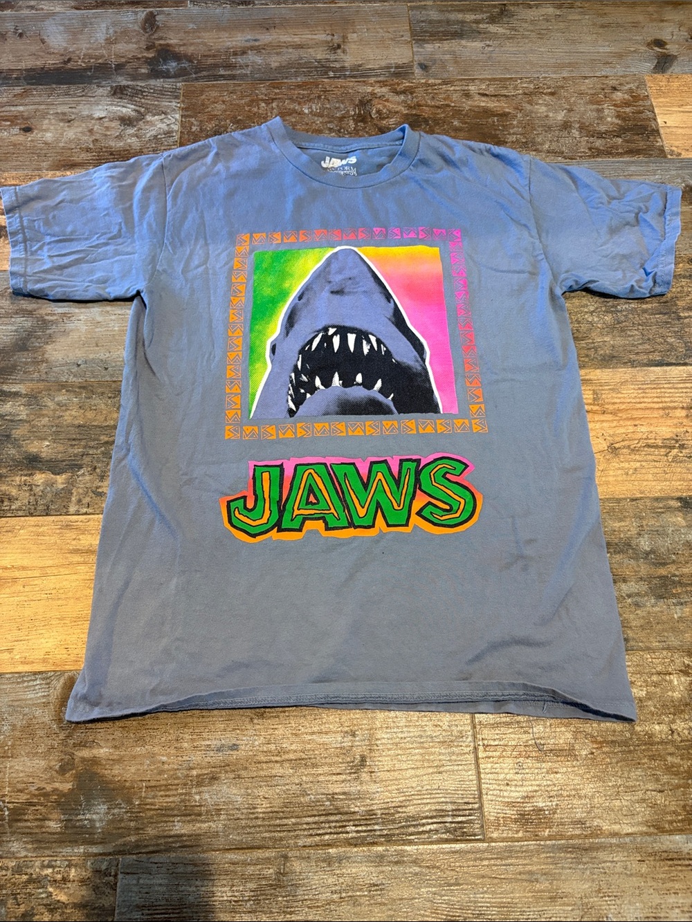 Graphic Kids T-Shirt in Light Blue